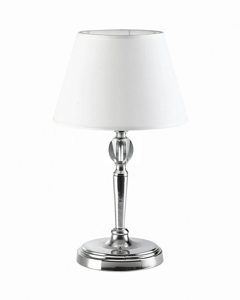 Настольная лампа Edlin PL321168T-1 Natano E14 1x12W IP20 Хром (36554704)