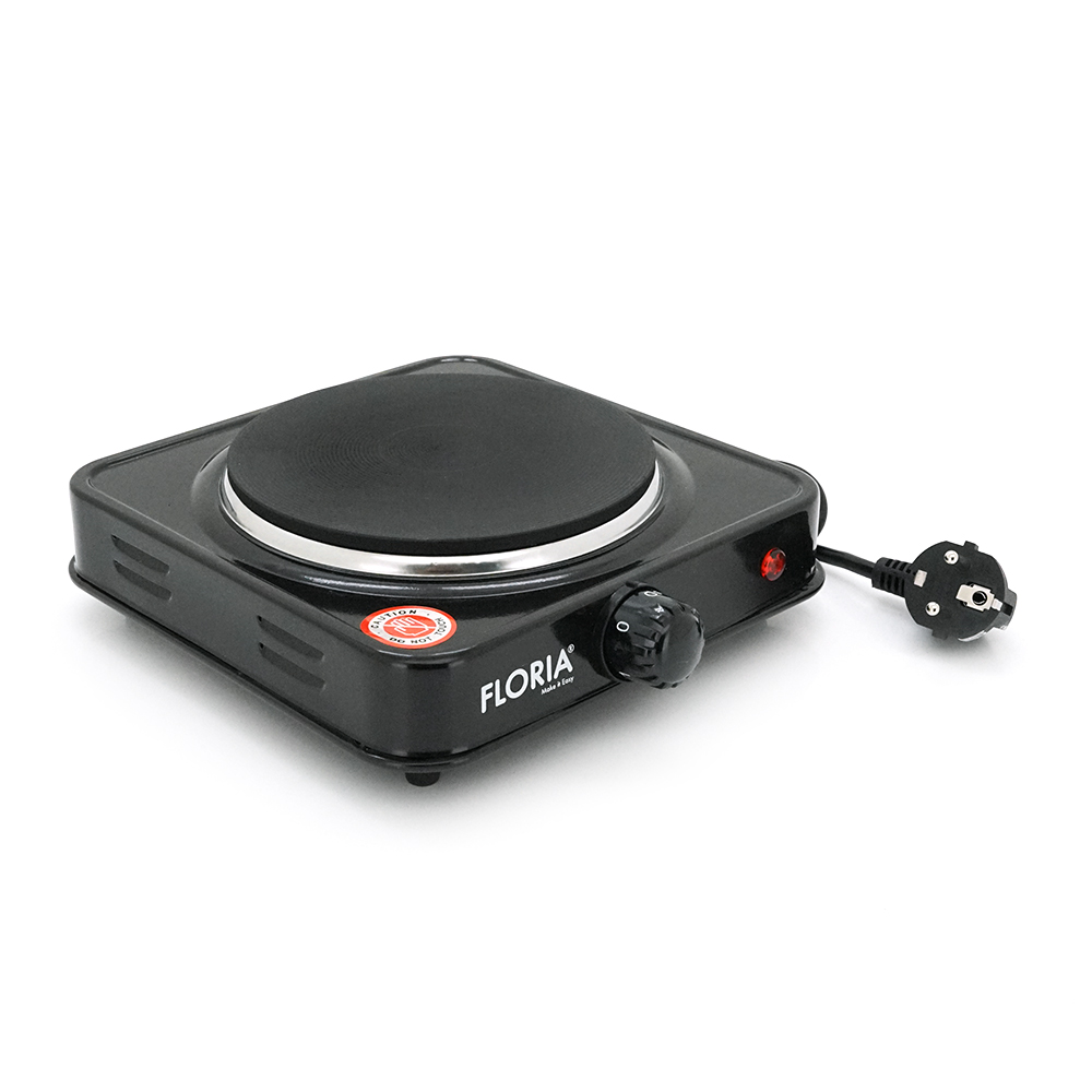 Электроплита стационарная FLORIA ZLN2806 с дисковым управлением 1000 Вт (YUT_V4732)