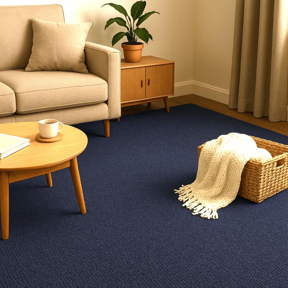 Плитка самоклеюча під ковролін в рулоні 600х3000 мм Синій (SW-00002585) - фото 6 Плитка самоклеюча під ковролін в рулоні 600х3000 мм Синій (SW-00002585) - фото 6