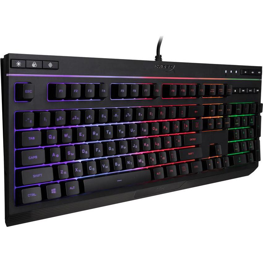 Клавиатура HyperX Alloy Core R GB Gaming Keyboard USB Black HX-KB5ME2-RU 4P4F5AX (54978) - фото 3