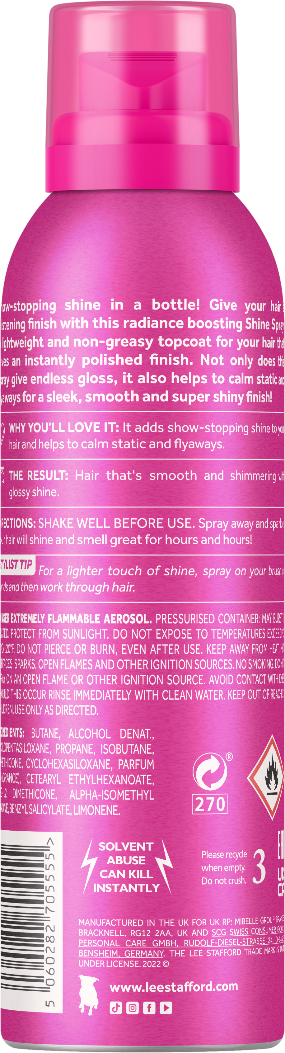 Спрей для сияния волос Lightweight Shine Spray 200 мл (LS5555) - фото 2 Спрей для сияния волос Lightweight Shine Spray 200 мл (LS5555) - фото 2