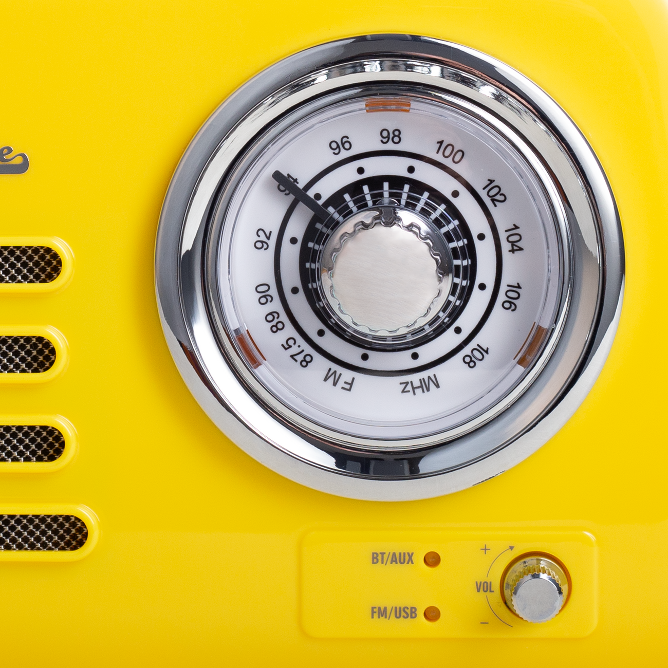 Радіо у ретро стилі Bluetooth Vintage Cuisine металева ручка Жовтий - фото 6 Радіо у ретро стилі Bluetooth Vintage Cuisine металева ручка Жовтий - фото 6