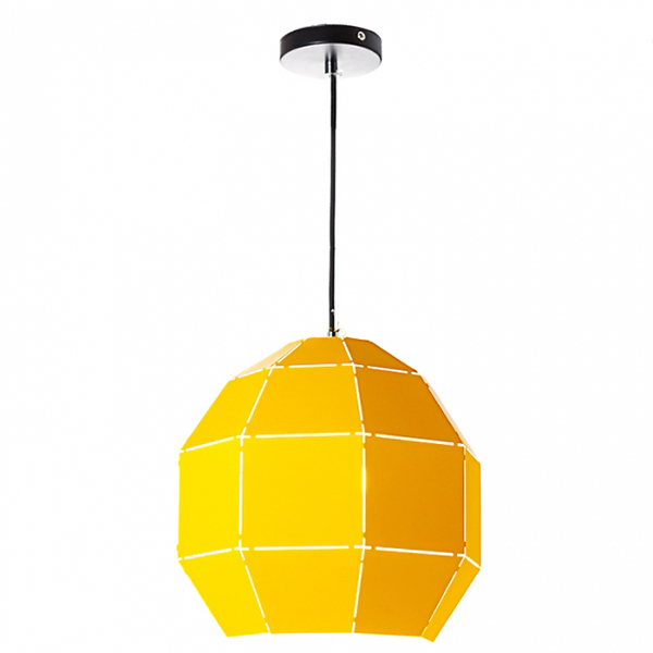 Люстра Flora підвісна в формі кулі Жовтий (NI003 / yellow)