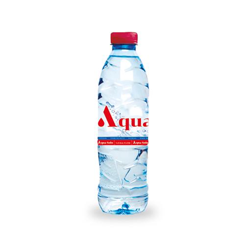 Вода сильногазована AQUA SOLO 0,5 л 12 шт.