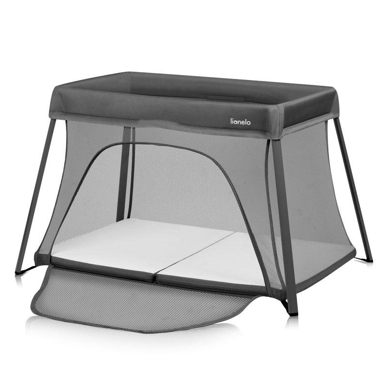 Кроватка-манеж Lionelo ALICE Grey - фото 2 Кроватка-манеж Lionelo ALICE Grey - фото 2