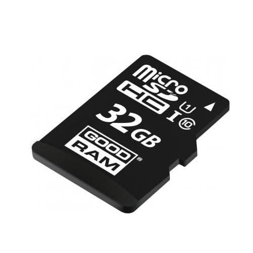 Карта памяти GoodRAM M1AA-0320R12 Secure Digital Micro SDHC 32 Gb class 10 UHS I U1 adapter (562875)