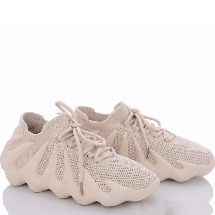 Текстильні кросівки Violeta 176-26-b р. 37 Бежевий