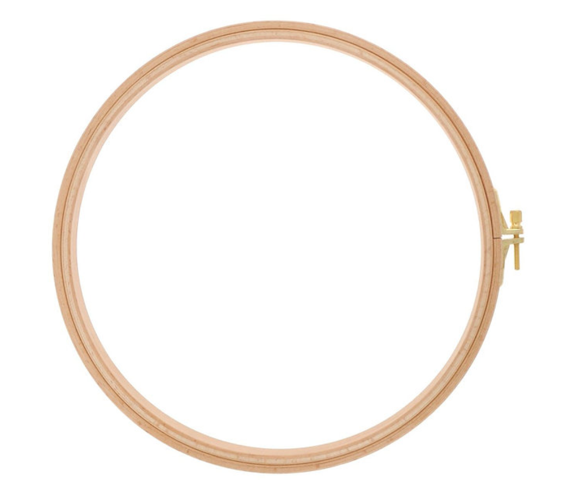 Пяльцы для вышивания Nurge деревянные на винте 100 мм (100-1)