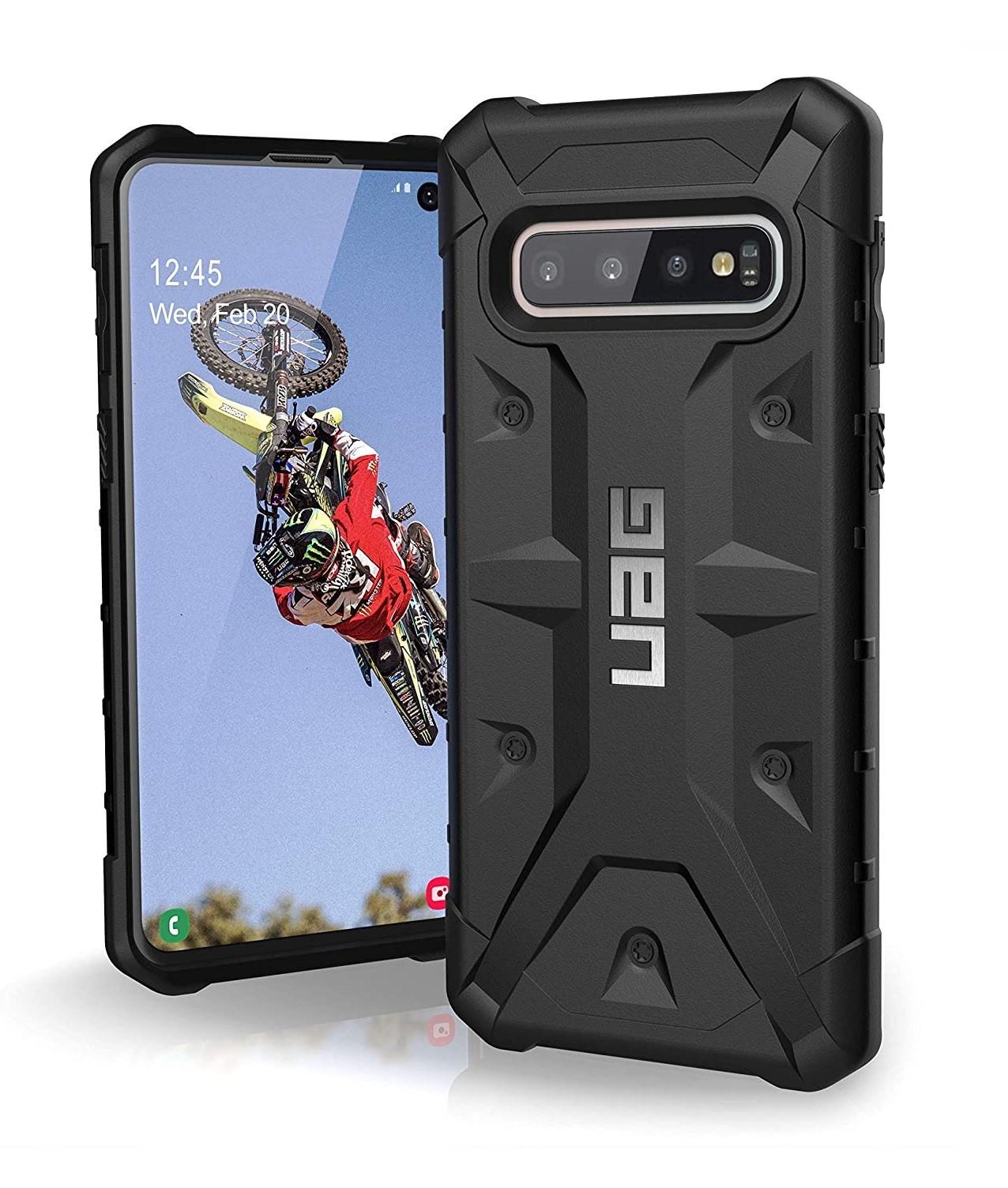 Чехол милитари противоударный UAG Pathfinder для Samsung Galaxy S10 Plus (6,4") Black