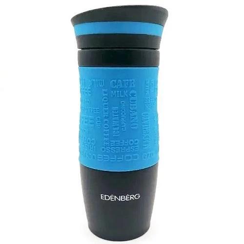 Термокружка Edenberg EB-624 с силиконовым ободком 380 мл (EB-624-1)
