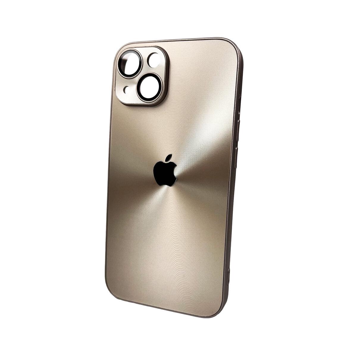 Противоударный чехол для Apple iPhone 15 OG Acrylic Glass Gradient Gold