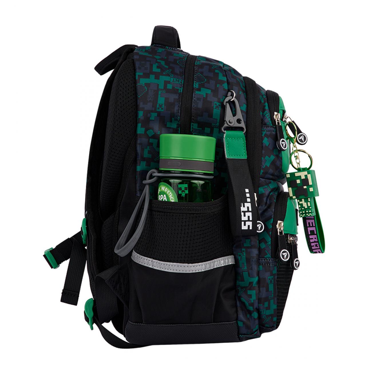 Шкільний рюкзак YES S-108 Minecraft Watch Out з ортопедичною спинкою (995080/559831) - фото 5 Шкільний рюкзак YES S-108 Minecraft Watch Out з ортопедичною спинкою (995080/559831) - фото 5