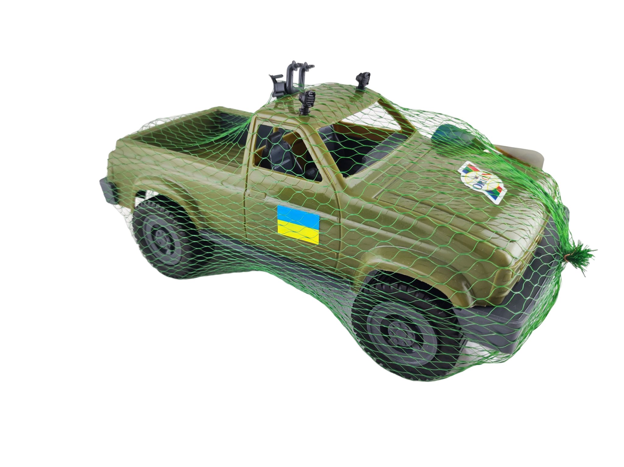 Машинка игрушечная OrionToys Пикап военный 26 см Хаки (130057)