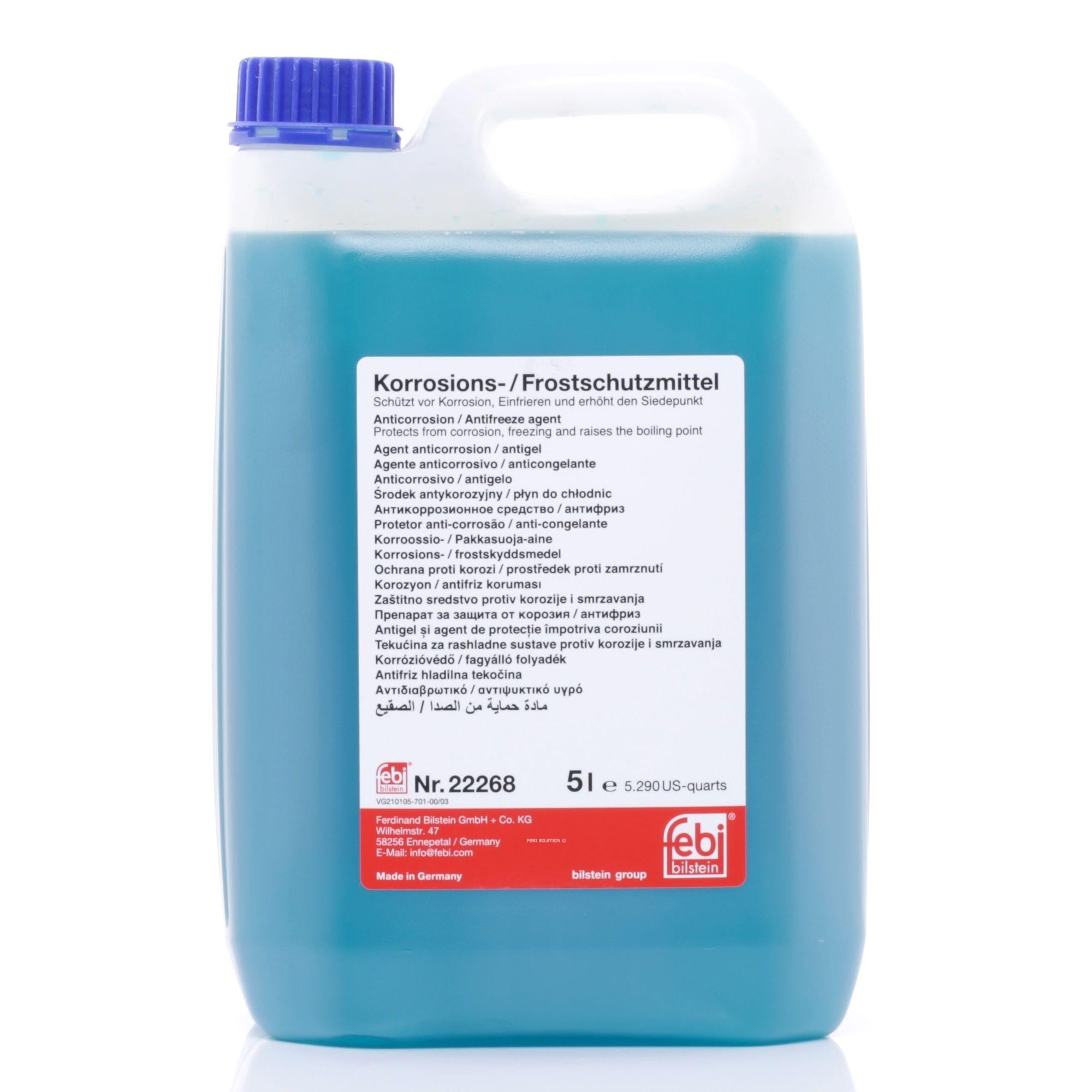 Антифриз FEBI Аntifreeze G11 5 л Синий