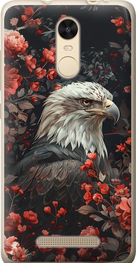 Чохол на Xiaomi Redmi Note 3 Квітковий вартовий (6102t-95-42517)