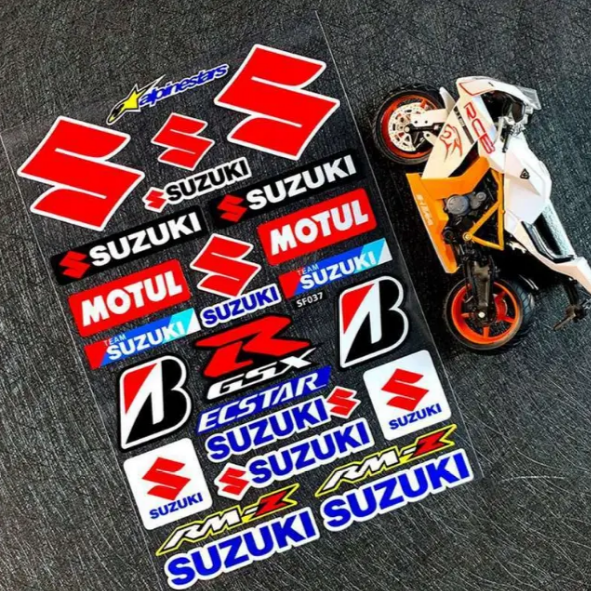 Набор наклеек Suzuki (2854671037) Набор наклеек Suzuki (2854671037)