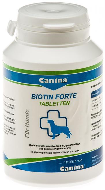Курс для шерсти Canina Biotin forte интенсивный 100 г 30 таб. (4027565101092)