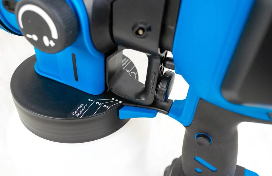 Краскораспылитель аккумуляторный KRAISSMANN 503 ASP 20 MP 2 аккумулятора 2000 мАч и ЗУ с подсветкой поверхности (25468323) - фото 8 Краскораспылитель аккумуляторный KRAISSMANN 503 ASP 20 MP 2 аккумулятора 2000 мАч и ЗУ с подсветкой поверхности (25468323) - фото 8