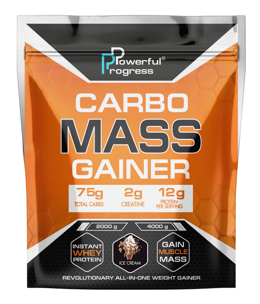 Гейнер Powerful Progress Carbo Mass Gainer 4 кг Мороженое