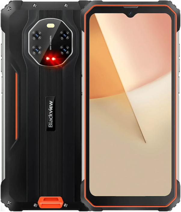 Смартфон Blackview BL8800 5G Night Vision Camera 8/128Gb Orange - фото 2