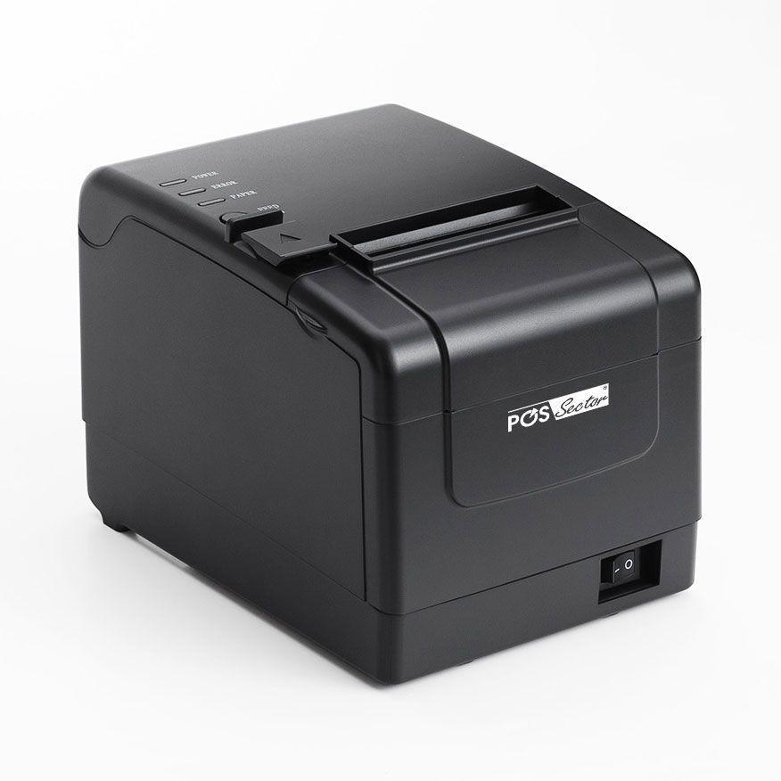 Термопринтер чеков Н806-ALL 80 мм с автообрезчиком и интерфейсами USB/LAN/COM/Bluetooth/Wifi (PS-H806-ALL)