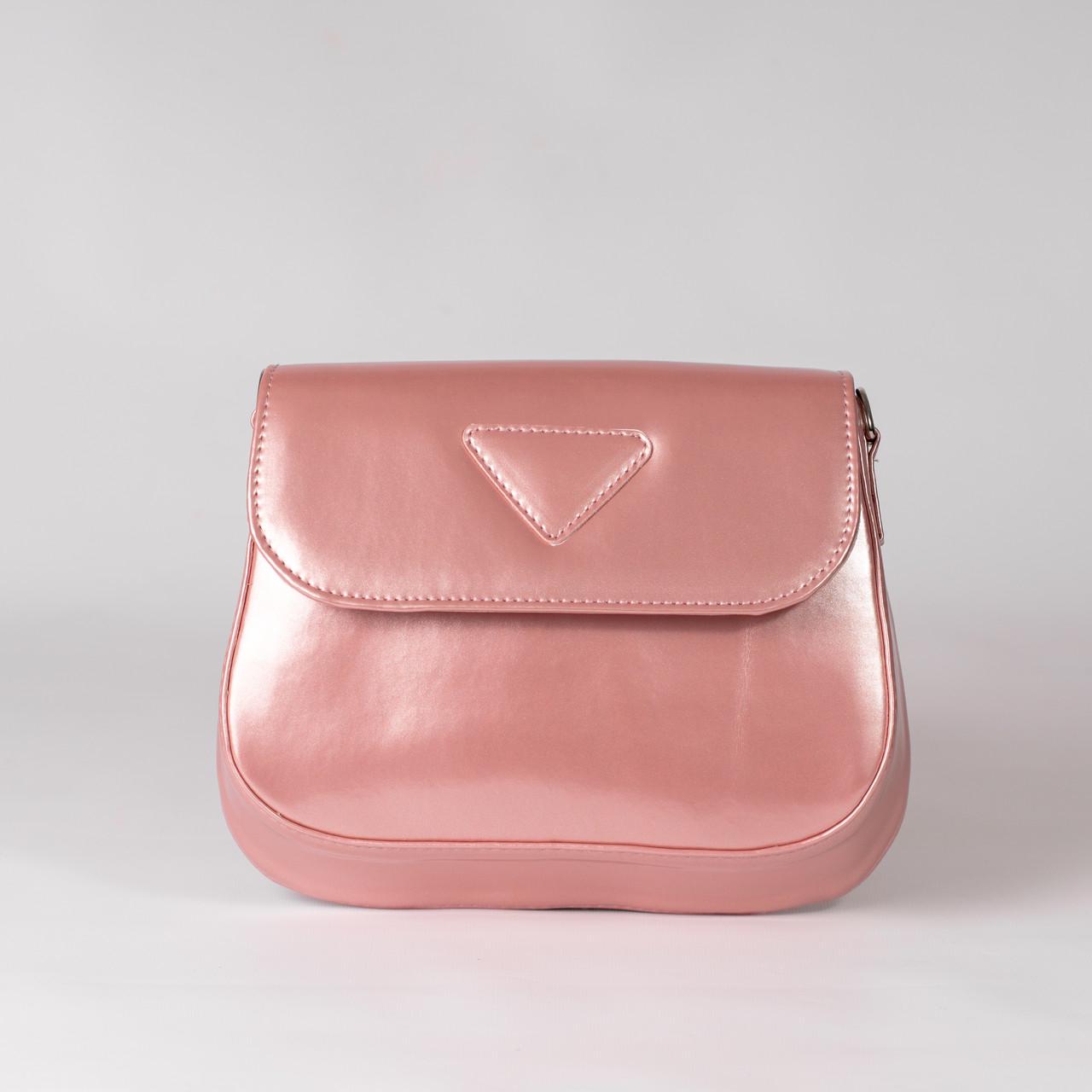 Сумка женская багет XENIA № 07-24 Розовый - фото 2 Сумка женская багет XENIA № 07-24 Розовый - фото 2