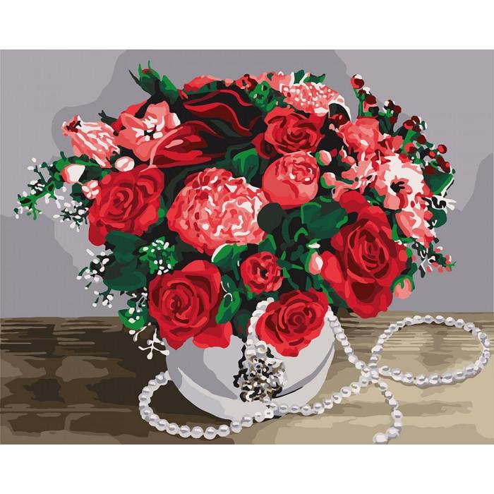 Картина по номерам Идейка "Вместо тысячи слов..." 40х50 см (KHO3071)