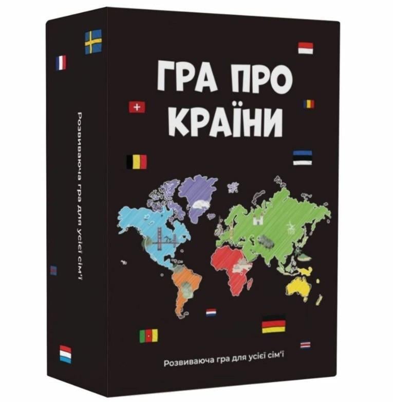 Настільна гра Гра про країни (92811)