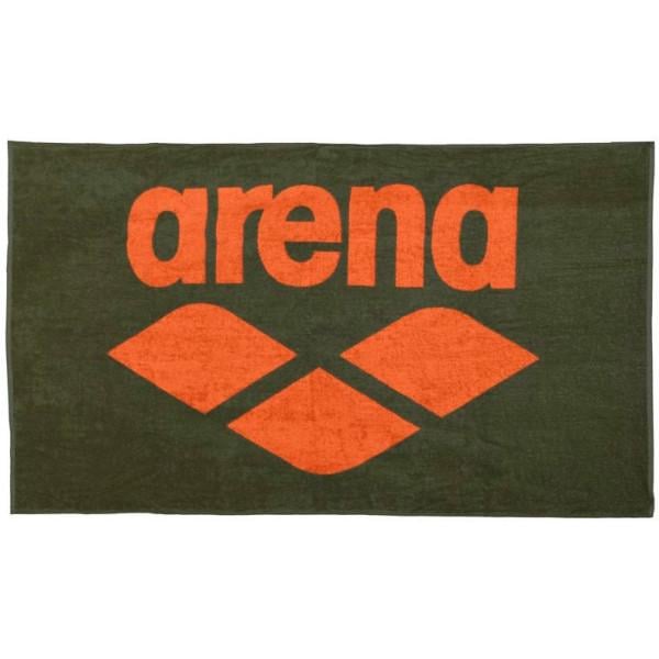 Полотенце Arena Pool Soft Towel Army/Tangerine (001993-630) - фото 1