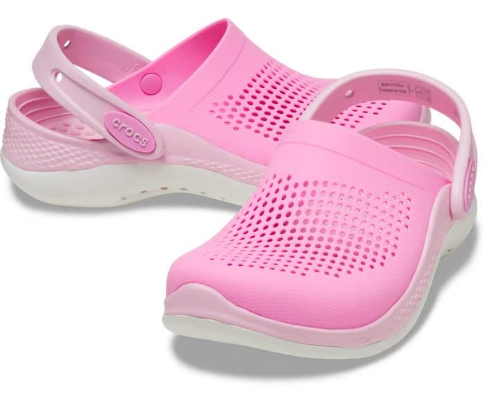 Сабо Crocs LiteRide 360 Clog р. J2/EUR 33-34 Pink (10624101) - фото 1