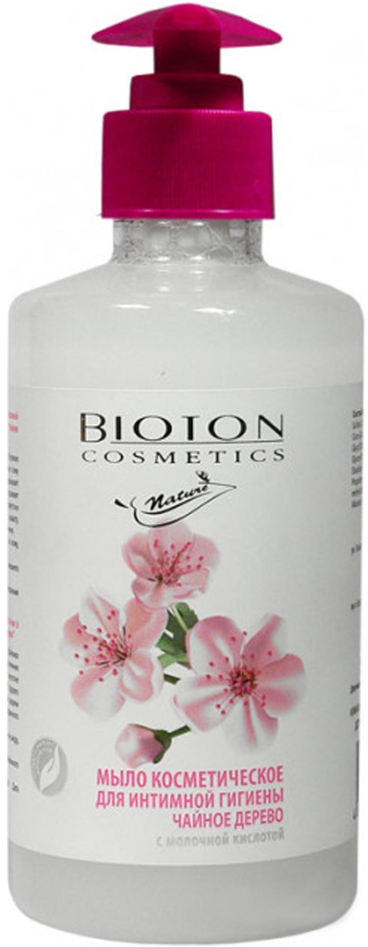 Мило для інтимної гігієни Bioton Cosmetics Nature Чайне дерево 300 мл (12136) - фото 1