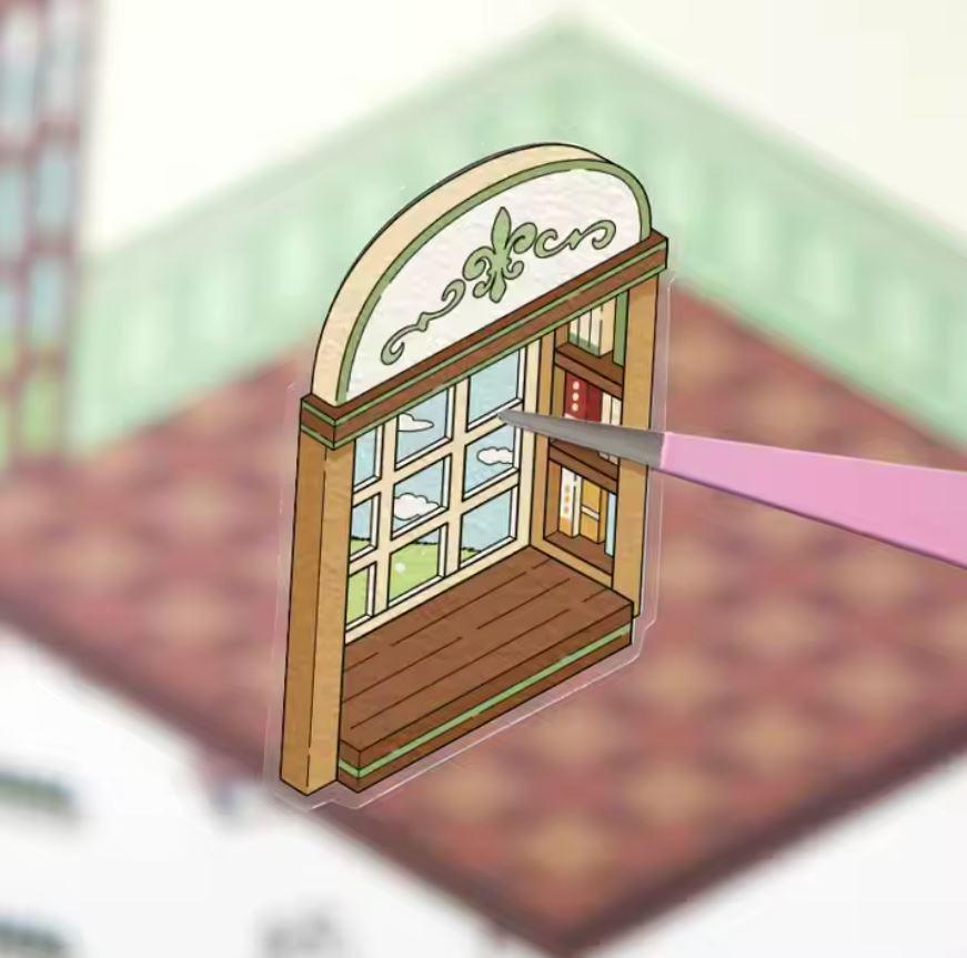 Наклейки 3D для створення міні кімнат з капібарою 4в1 з пінцетом - фото 9 Наклейки 3D для створення міні кімнат з капібарою 4в1 з пінцетом - фото 9