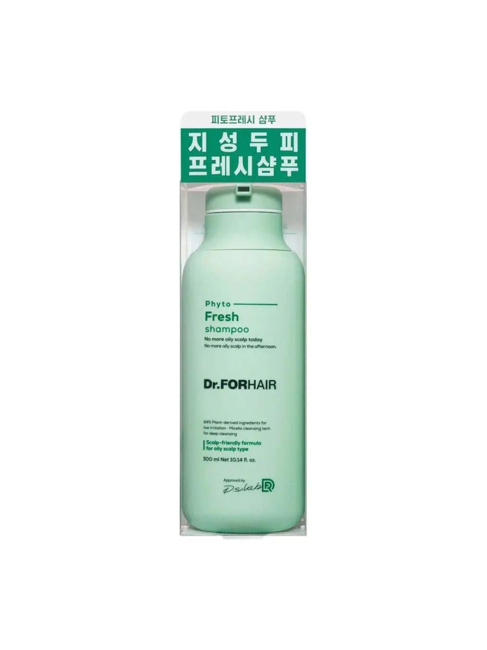 Шампунь мицеллярный для жирной кожи головы Dr.FORHAIR Phyto Fresh Shampoo 300 мл (533414)