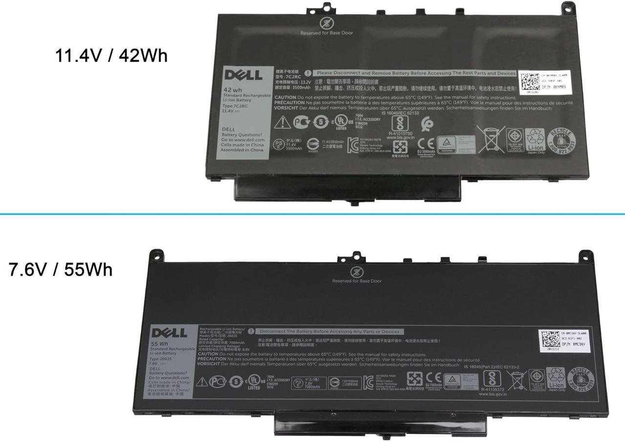 Батарея до ноутбука Dell Latitude 7270/7470/E7270/E7470/7CJRC - фото 4 Батарея до ноутбука Dell Latitude 7270/7470/E7270/E7470/7CJRC - фото 4