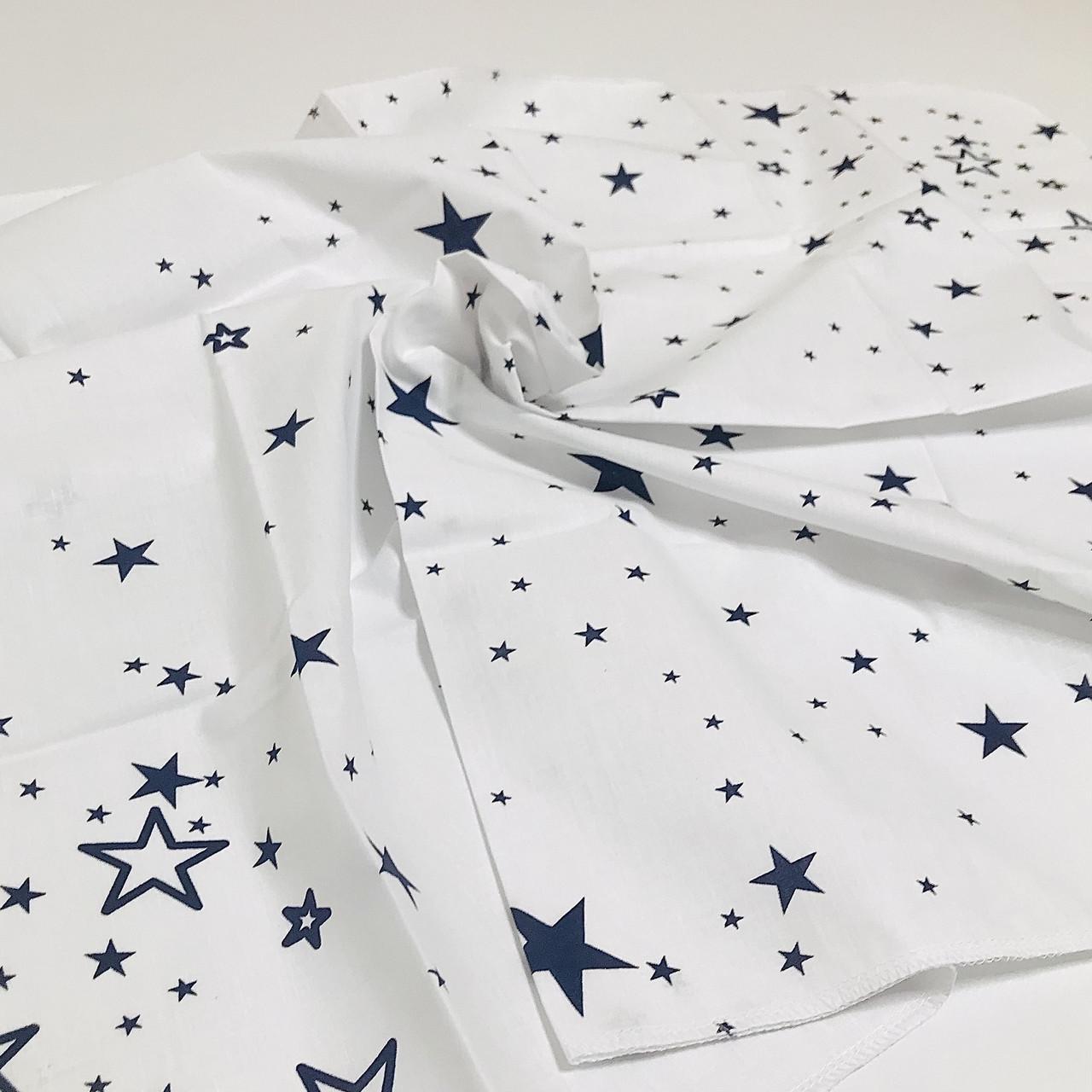 Пеленка Penetka звездочки бязь 110x85 см Темно-синий (742.110.85.105)