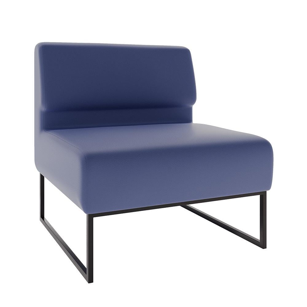 Диван модульный Lounge экокожа Deep 77х77х83 см Navy (rich_sofa_00389)