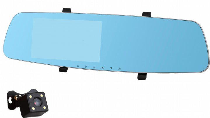 ᐉ Видеорегистратор Atrix JS-X4000 Full HD Smart Mirror Dual Cam Steel ...