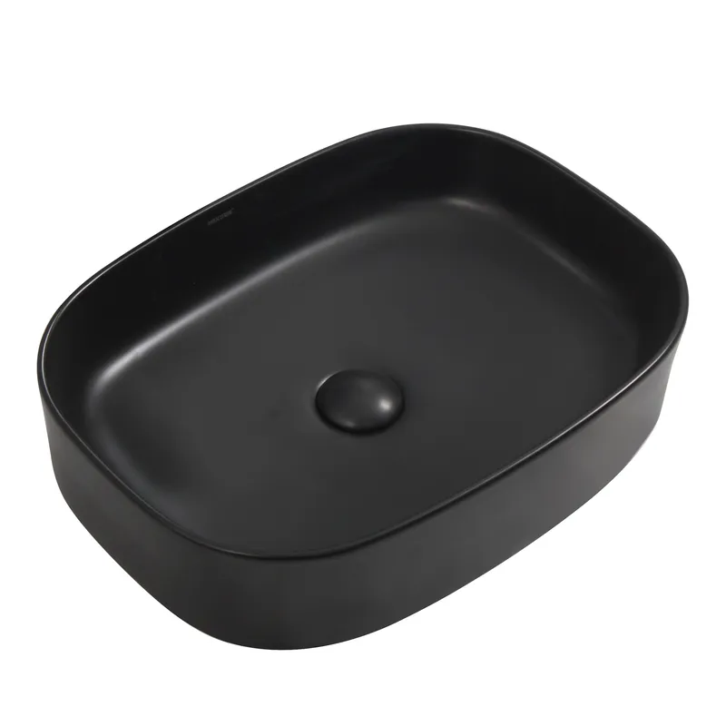Раковина накладна MIXXUS Premium BEVEL-0103 510х370х120 мм Black (MP6520)