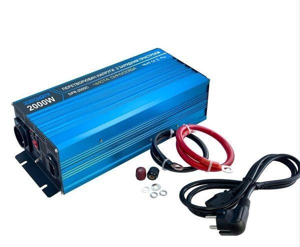 Преобразователь напряжения Zegor DPR-2000C правильная синусоида (ST000023237)