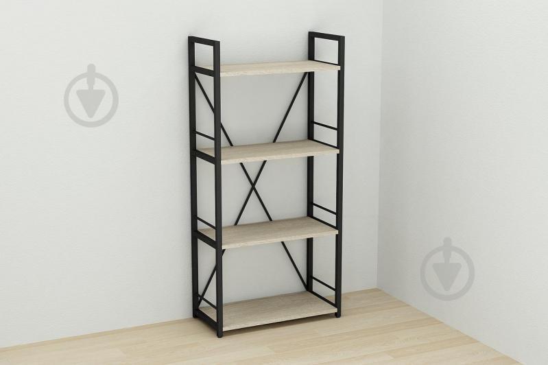 Этажерка Ferrum-decor Конект 120x60x28 см Дуб сонома (XK00202)