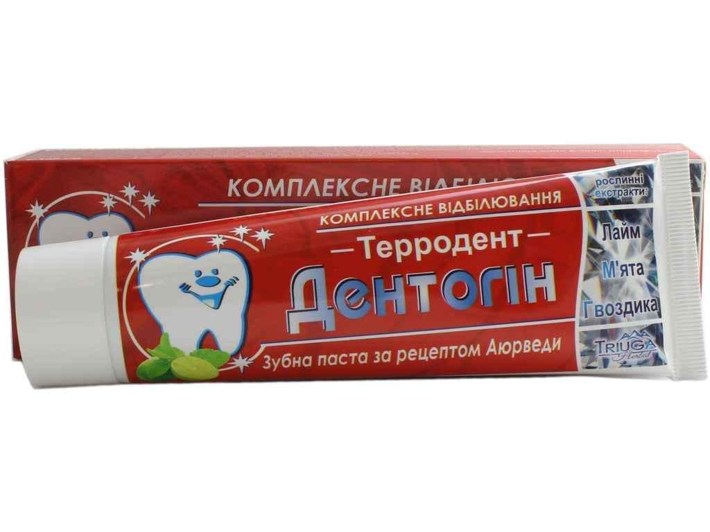 Зубная паста Dentogin Triuga Терродент 100 г (956616)