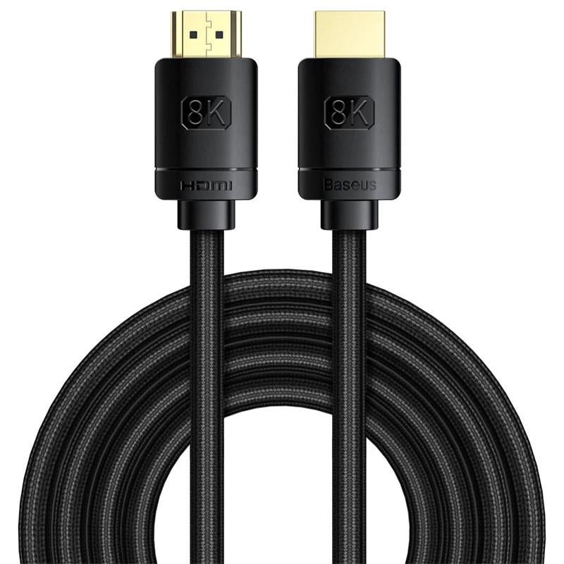 Дата-кабель BASEUS HDMI High Definition 8KHDMI To 8KHDMI 3 м Black (CAKGQ-L01)