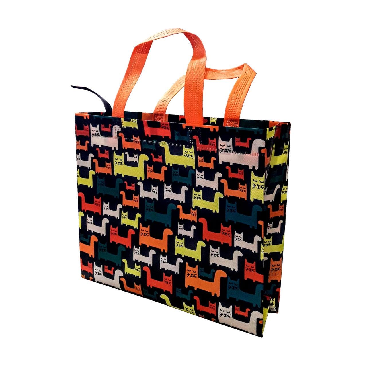 Сумка-шоппер ECOBag №13 27х31х10 см Cats (204806-13-ca)