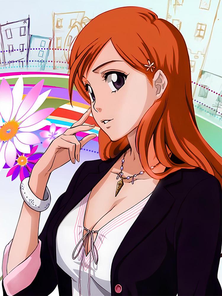 Алмазна мозаїка SHLab Аніме Bleach Оріхіме Вишивка Камінням SHS-40350 Повна Викладка 30x40 см (40350)