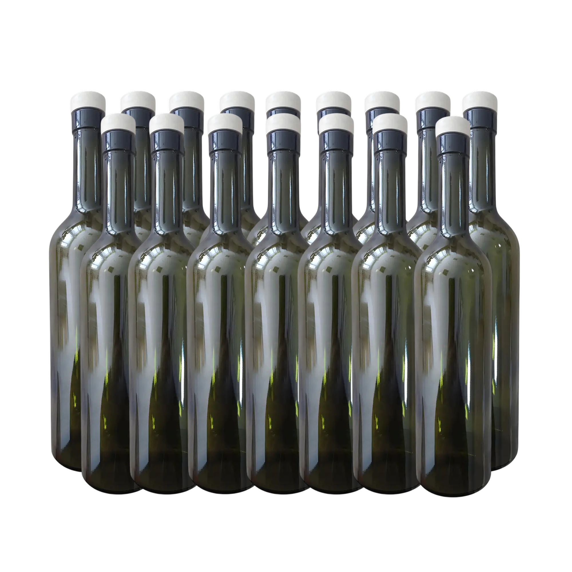 Пляшка винна 0,75 л із пробкою 15 шт. Оливковий (31572703) Пляшка винна 0,75 л із пробкою 15 шт. Оливковий (31572703)