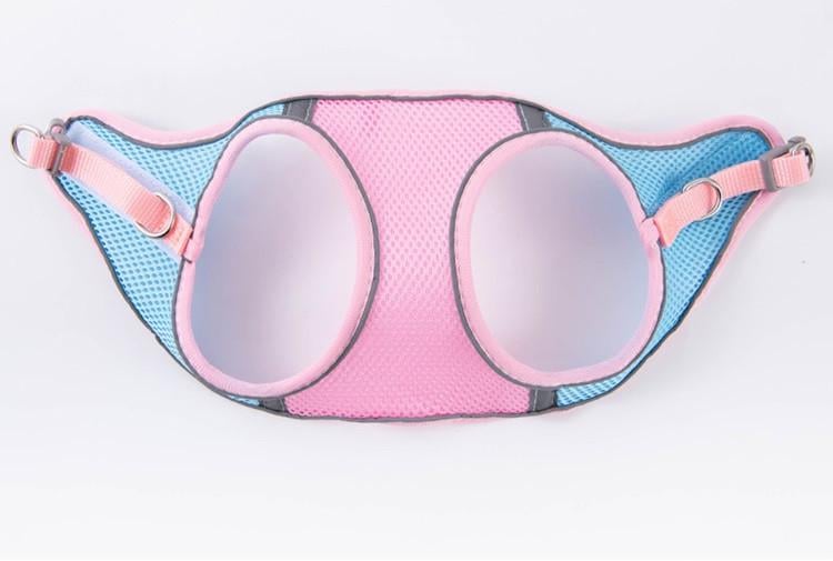 Шлейка-поводок для собак Runner светоотражающий XXS Голубой (2296454337) - фото 4 Шлейка-поводок для собак Runner светоотражающий XXS Голубой (2296454337) - фото 4