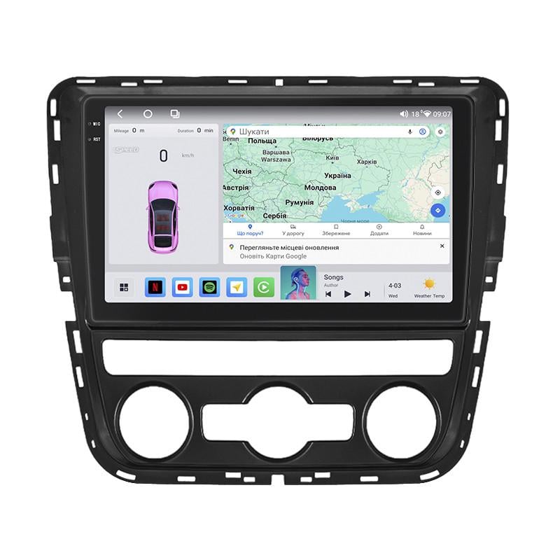 Автомагнитола Lesko для Volkswagen Scirocco R I Рестайлинг 2014-2017 4/64 QLED CarPlay Prime 10" (22391526)