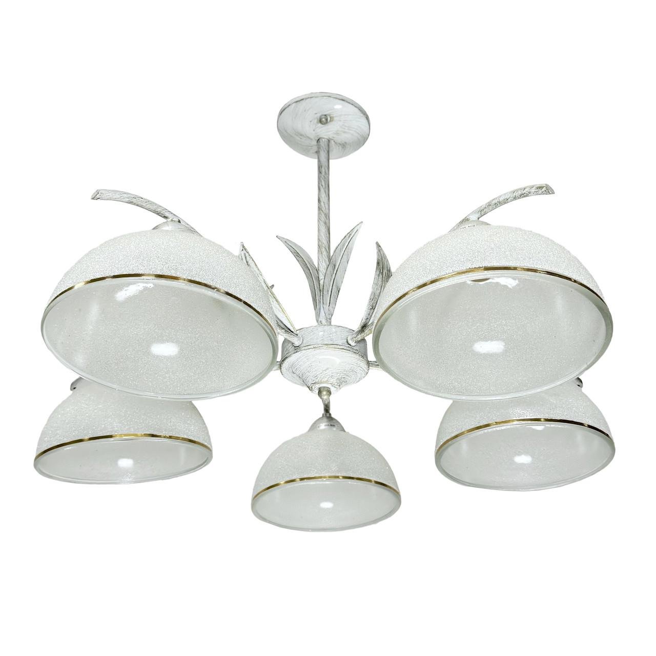 Люстри В.В, на 5 плафонів Сірий патина (31424395)