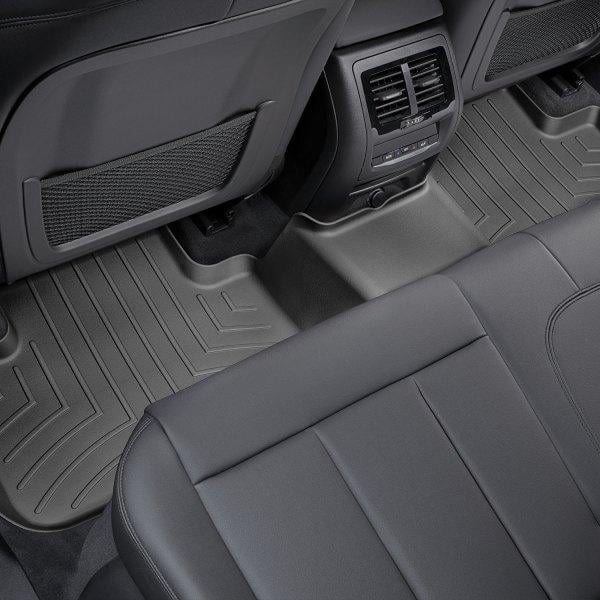 Килимки WeatherTech в салон BMW X3/X4 2018- з бортиком задні 2 шт. Чорний (4412732)