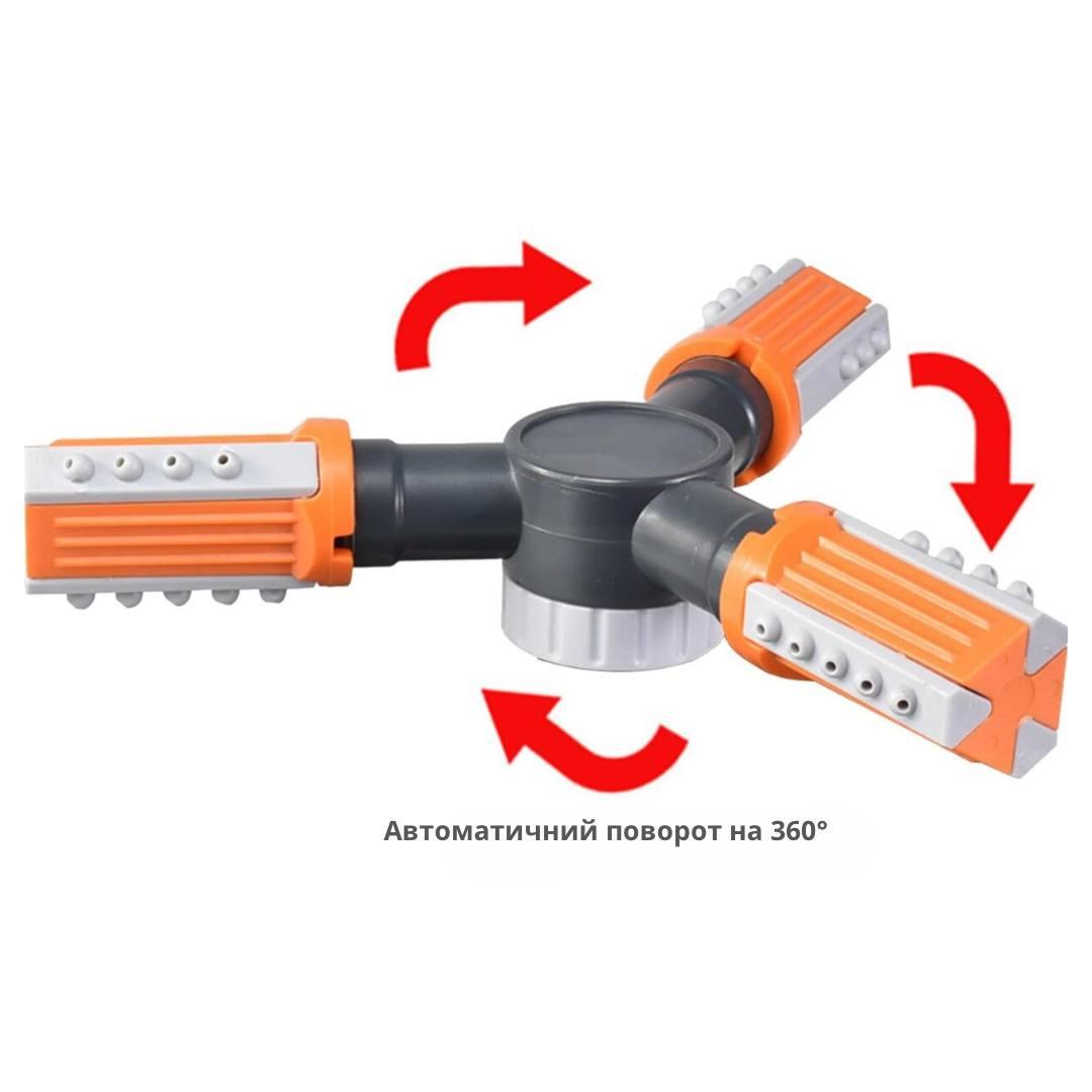 Зрошувач садовий для поливу Bodasan розбризкувач води з регульованими соплами 5/4/3 шт. (2451128775) - фото 3 Зрошувач садовий для поливу Bodasan розбризкувач води з регульованими соплами 5/4/3 шт. (2451128775) - фото 3
